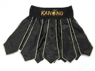 Kanong Short Boxe Thai gladiator : KNS-142-Noir